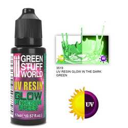 UV Resin: Glow in the Dark - Green (17ml)