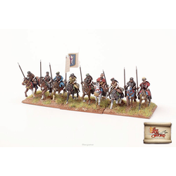 Polish Cossack Cavalry with Spears Banner