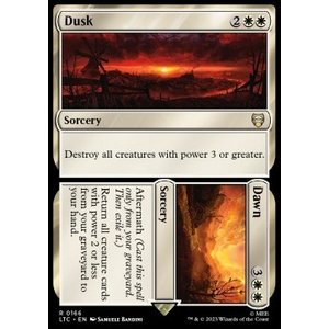 Magic löskort: Commander: The Lord of the Rings: Tales of Middle-earth: Dusk // Dawn