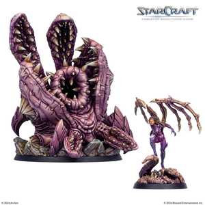StarCraft®: Zerg Hero - Kerrigan & Omega Worm (plastic) (2)