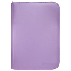 Ultra Pro Vivid 4-Pocket Zippered PRO-Binder Purple