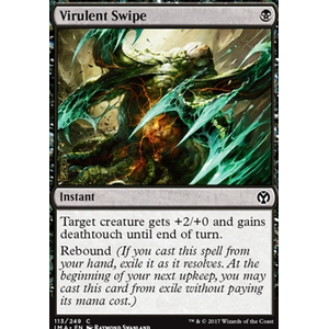 Magic löskort: Iconic Masters: Virulent Swipe