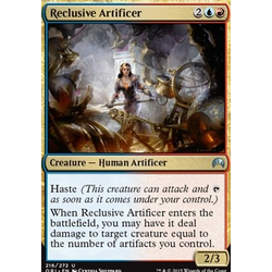 Magic löskort: Origins: Reclusive Artificer (Foil)