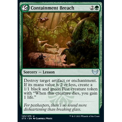 Magic Löskort: Strixhaven: School of Mages: Containment Breach