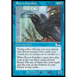 Magic löskort: Urza's Legacy: Raven Familiar