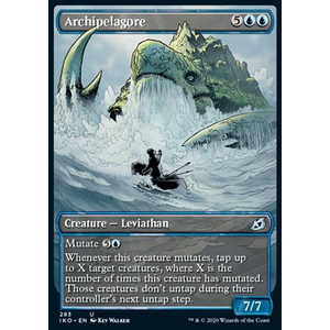 Magic löskort: Ikoria: Lair of Behemoths: Archipelagore (alternative art) (Foil)