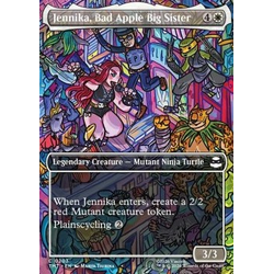 Magic löskort: Teenage Mutant Ninja Turtles: Jennika, Bad Apple Big Sister (alternative art) (Foil)