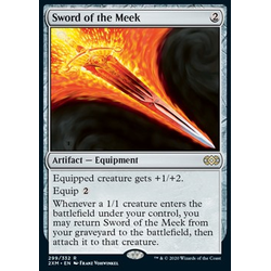 Magic löskort: Double Masters: Sword of the Meek