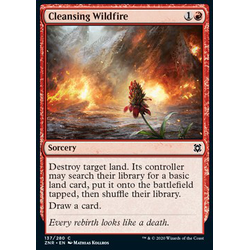 Magic löskort: Zendikar Rising: Cleansing Wildfire
