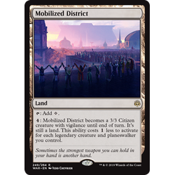 Magic löskort: War of the Spark: Mobilized District