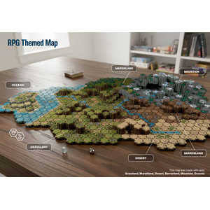 Lorescape Modular Hex-terrain Biome Set: Mountains