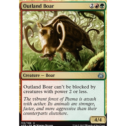 Magic löskort: Aether Revolt: Outland Boar