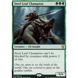 Magic löskort: Dominaria: Steel Leaf Champion
