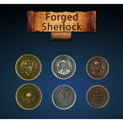 Metal Coins Forged Sherlock (24 st)