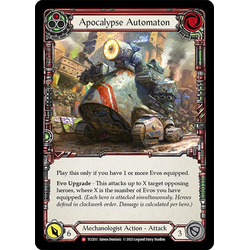 FaB Löskort: Round the Table: Apocalypse Automaton