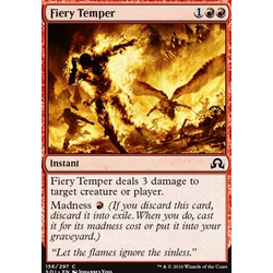 Magic löskort: Shadows over Innistrad: Fiery Temper