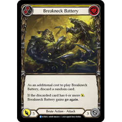 FaB Löskort: Welcome to Rathe Unlimited: Breakneck Battery (Yellow)