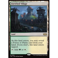 Magic löskort: Tarkir: Dragonstorm: Fortified Village