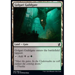 Magic löskort: Commander 2019: Golgari Guildgate