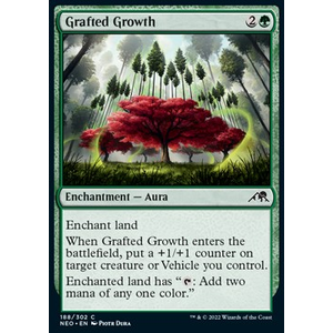 Magic löskort: Kamigawa: Neon Dynasty: Grafted Growth