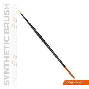 Round Brush: Size 0 - Synthetic