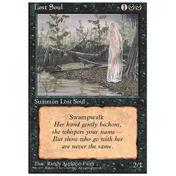 Magic löskort: 4th Edition: Lost Soul