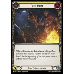 FaB Löskort: Heavy Hitters: Pack Hunt (Yellow)
