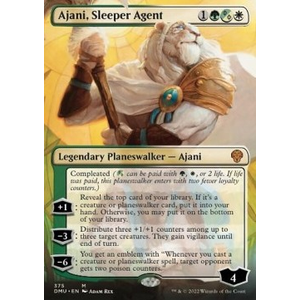 Magic löskort: Dominaria United: Ajani, Sleeper Agent  (alternative art) (Foil)