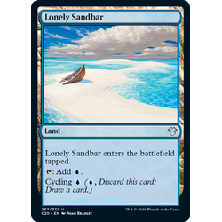 Magic löskort: Commander 2020: Lonely Sandbar