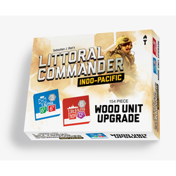 Littoral Commander: The Indo-Pacific - Wooden Unit Upgrade