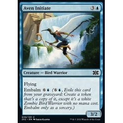 Magic löskort: Double Masters 2022: Aven Initiate (Foil)