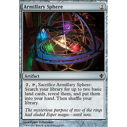 Magic löskort: Commander 2013: Armillary Sphere