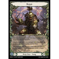 FaB Löskort: Heavy Hitters: Kayo / Rhinar (Token)