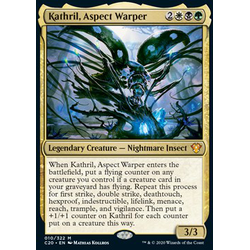 Magic löskort: Commander 2020: Kathril, Aspect Warper (Oversize, Foil)
