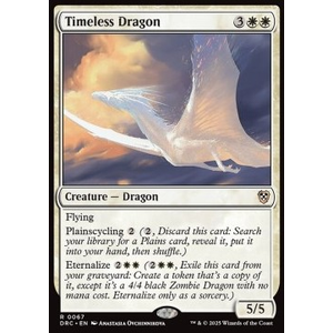 Magic löskort: Magic: Commander: Aetherdrift: Timeless Dragon
