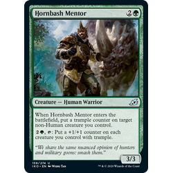 Magic löskort: Ikoria: Lair of Behemoths: Hornbash Mentor (Foil)