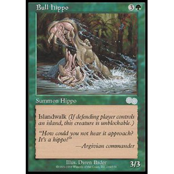 Magic löskort: Urza's Saga: Bull Hippo