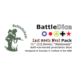BattleDice 12,5mm East meets West Pack (5)