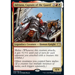 Magic löskort: Commander 2020: Adriana, Captain of the Guard