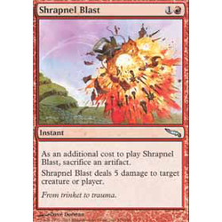 Magic löskort: Shrapnel Blast