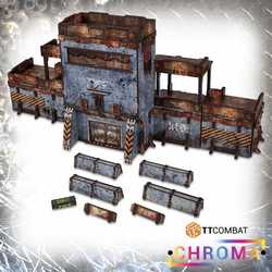 Chroma Terrain: Bastion Gateway (Pre-Coloured MDF)
