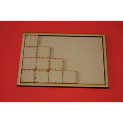 5x2 Movement Tray for 25x25mm bases
