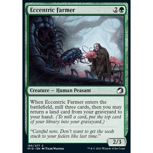 Magic löskort: Innistrad: Midnight Hunt: Eccentric Farmer