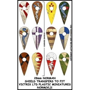 Little Big Men Studio: Norman Shield Transfers #1 for Victrix