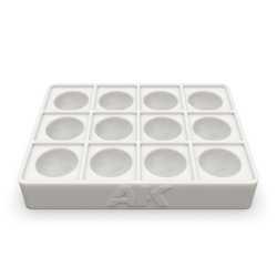 Silicone Wells Palette (12)