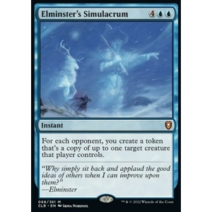Magic löskort: Commander Legends: Battle for Baldur's Gate: Elminster's Simulacrum