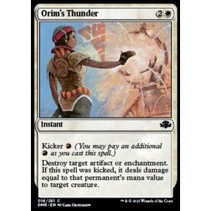Magic löskort: Dominaria Remastered: Orim's Thunder