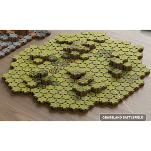 Lorescape Modular Hex-terrain Mega Pack: Grassland Battlefield