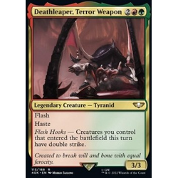 Magic löskort: Universes Beyond: Warhammer 40,000: Deathleaper, Terror Weapon (Foil)