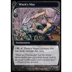 Magic löskort: Future Sight: Witch's Mist